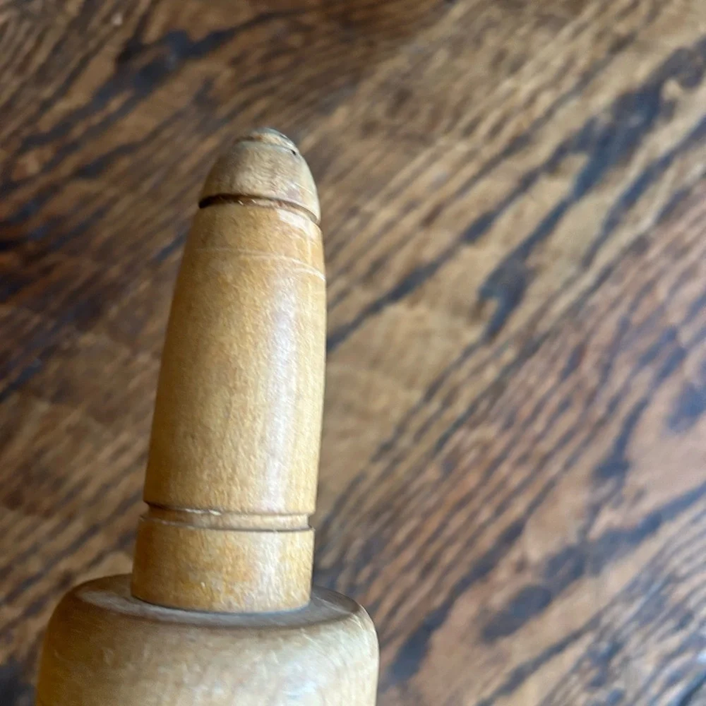 🌼 Vintage Wood Rolling Pin Wooden Kitchen